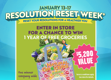 Resolution Reset Week Sweepstakes