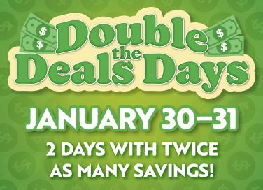 Double the Deals Days