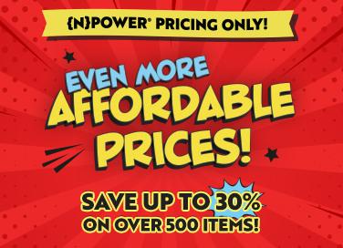 {N}power Even More Affordable Prices