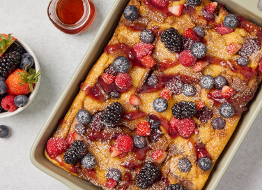 Triple Berry Gluten-Free French Toast Bake