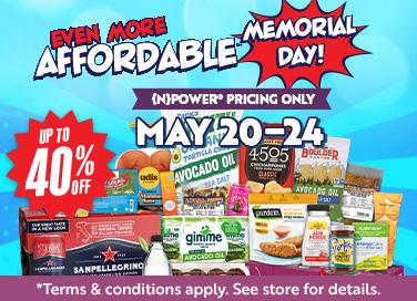 Even More Affordable℠ Memorial Day