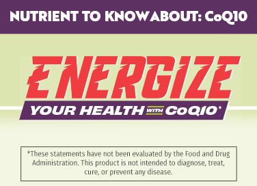 Nutrient to Know About - CoQ10