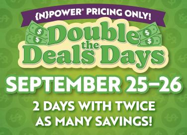 Double the Deals Days