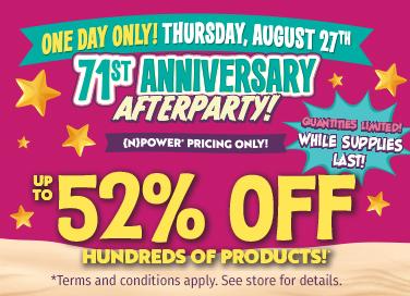 Natural Grocers® 71st Anniversary After Party Deals