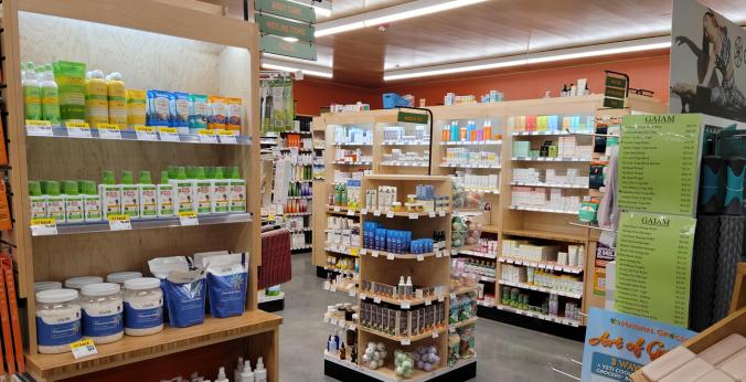 Amarillo Texas Natural Grocers Health & Beauty Department