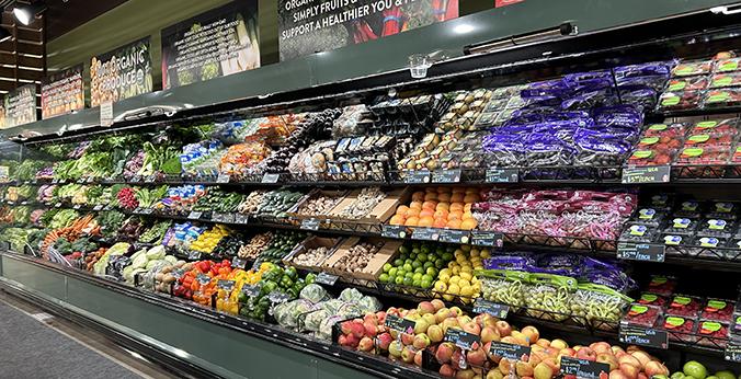 Natural Grocers Reno, NV, 100% Organic Produce Department