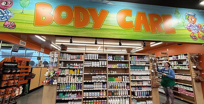 Body Care Department.