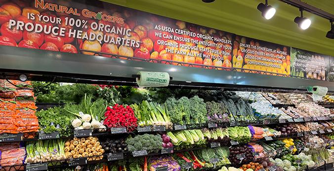 Natural Grocers Produce.
