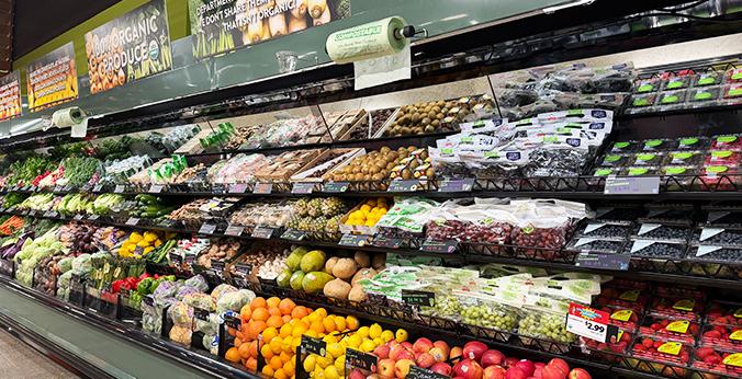 Natural Grocers Produce. 