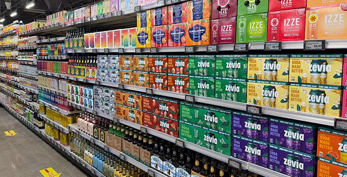 Natural Grocers Grocery Aisle.