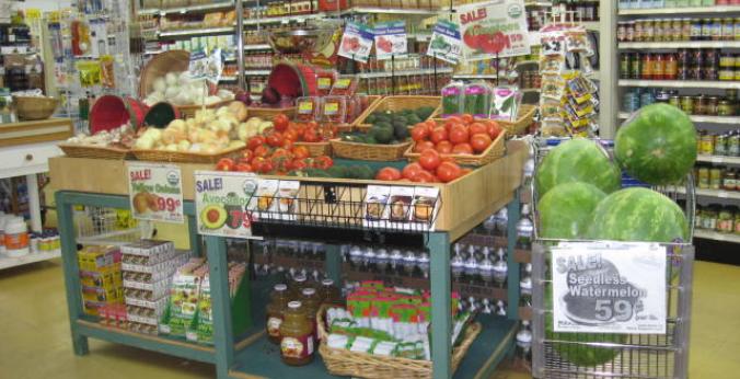 Organic Grocery Store Interior | Littleton Natural Grocers