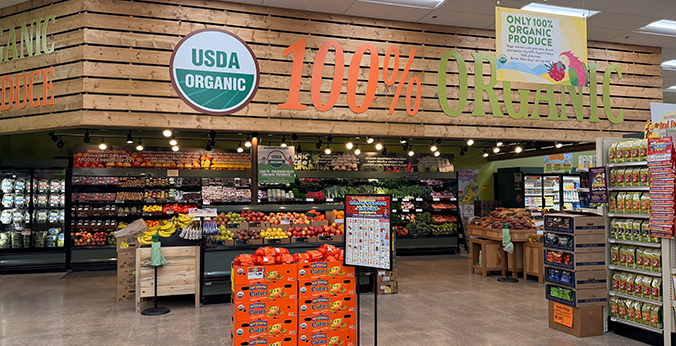 Organic Produce Department