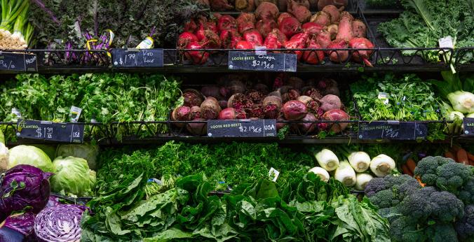 100% Organic Produce.