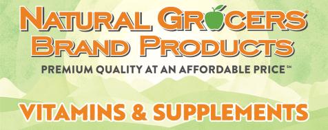 Natural Grocers Brand Products - Vitamins & Supplements