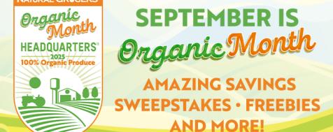Natural Grocers® Is Your Organic Month Headquarters®!
