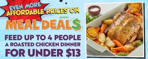 Roasted Chicken Dinner Meal Deal