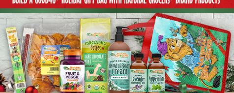 Build a good4u Holiday Gift Bag with Natural Grocers® Brand Products
