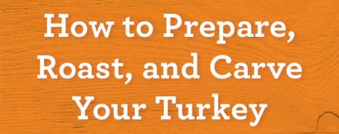 How to Prepare, Roast, and Carve Your Turkey