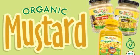 Natural Grocers Brand Organic Mustards