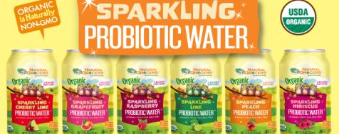 Natural Grocers® Brand Organic Sparkling Probiotic Waters