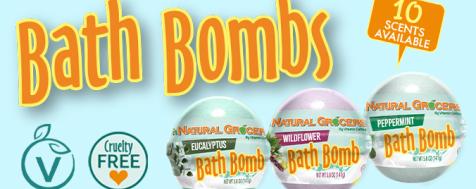Natural Grocers® Brand Bath Bombs