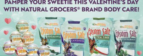Pamper Your Sweetie This Valentine's Day with Natural Grocers® Brand Body Care