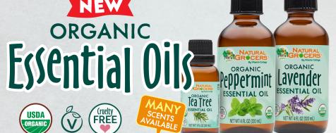 Natural Grocers® Brand Organic Essential Oils