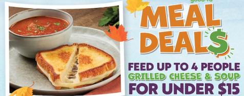 Grilled Cheese & Soup Meal Deal