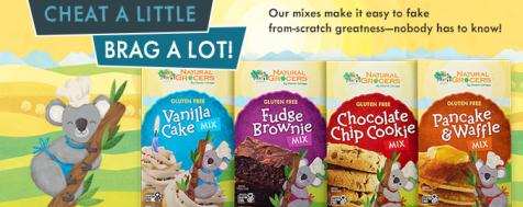 Cheat a Little, Brag a Lot with Natural Grocers® Brand Gluten-Free Baking Mixes