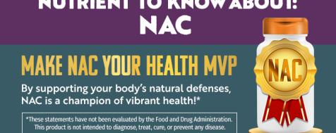 Nutrient to Know About - NAC