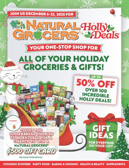 Natural Grocers Holly Deals 2025