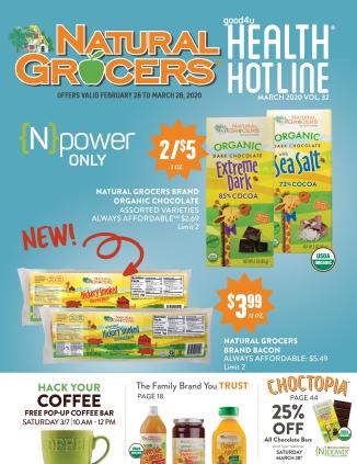 March Health Hotline Magazine Issue 32 Natural Grocers