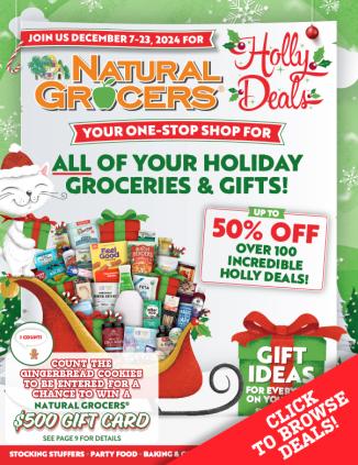 Natural Grocers Holly Deals 2024