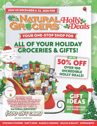 Natural Grocers Holly Deals 2025