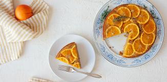 Candied Orange “Polenta” Cake