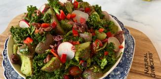 Healthy Potato Salad with Lemon Parsley Pesto