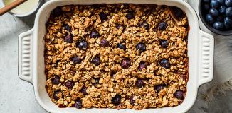 Blueberry Baked Oatmeal