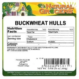 Buckwheat Hulls - 1lb