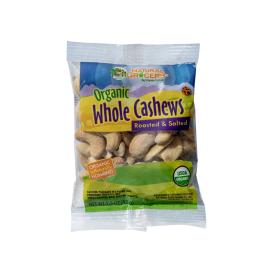 Organic Roasted & Salted Cashews Snack Pack 1.5 Oz | Natural Grocers