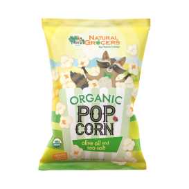 Natural Grocers Brand Organic Popcorn - Olive Oil & Sea Salt