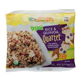 Natural Grocers Brand® Frozen Organic Rice and Quinoa Quartet 