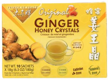 Instant Ginger Honey Crystals 10 Ct