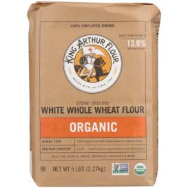 White Whole Wheat Flour Org 5 Lb