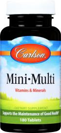 Mini Multivitamins Mini-multi Vitamins & Minerals Mini Tablets 180 Tab | Natural Grocers