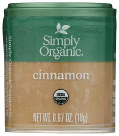 Cinnamon Grnd Mini Org .67 Oz 0.67 Oz | Natural Grocers