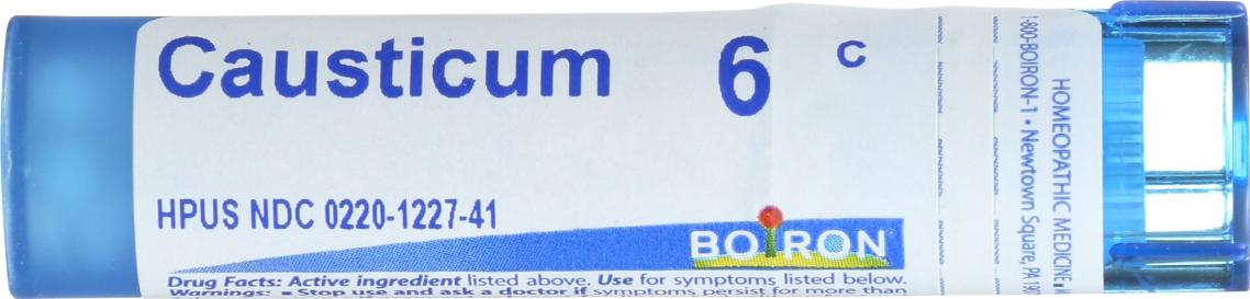 Causticum 6c Homeopathic Tablets 80 Tab | Natural Grocers