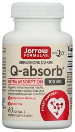 Ubiquinone Coq10 Q-absorb Ultra Absorption 100 Mg Softgels 60 Sg