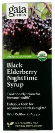 Black Elderberry Nighttime Sy 5.4 Oz