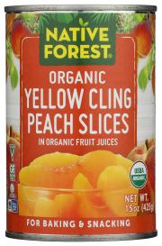 Sliced Peaches Org 15 Oz | Natural Grocers