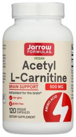Vegan Acetyl L-carnitine 500 Mg Vegetarian Capsules 120 Veg